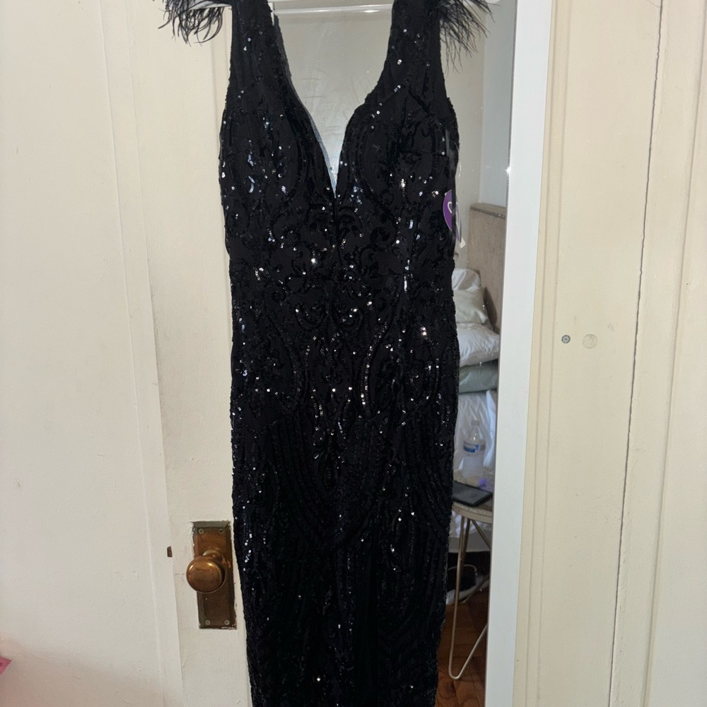 Windsor Black Sequin Dress